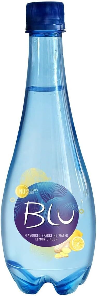 Blu Flavoured Sparkling Water Lemon Ginger 500ml (No Sugar) - 2kShopping