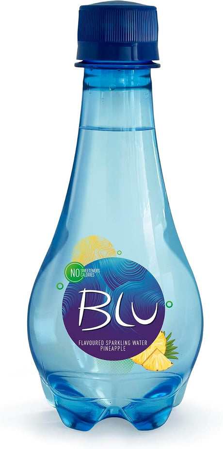 Blu Flavoured Sparkling Water Pineapple 250ml (No Sugar) - 2kShopping