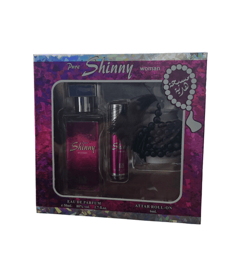 Bn Pure Shiny Woman Perfume Gift Set (Attar Roll on 6ml+Eau De Parfum 50ml) - 2kShopping