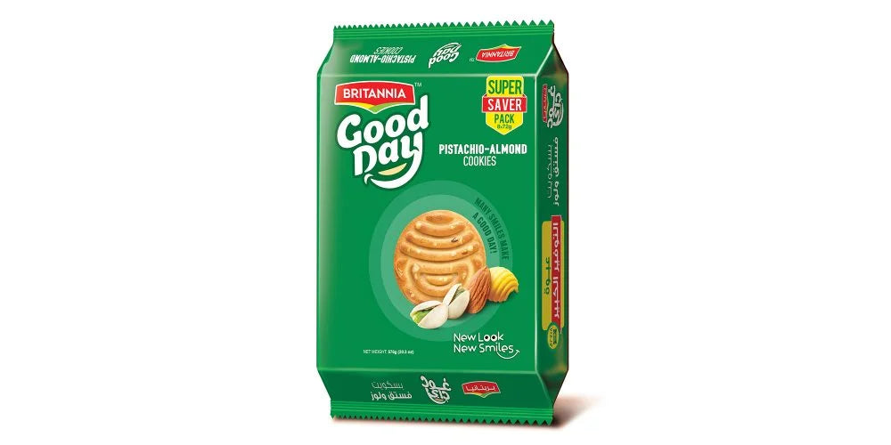 Britannia Good Day Pistachio-Almond Cookies 7g