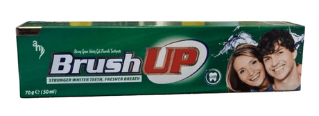 Brush up Whitening Toothpaste Blue Minty Gel 70g - 2kShopping