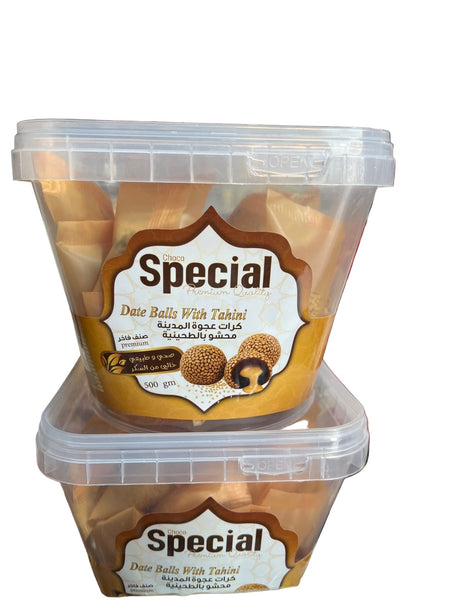 Choco Special Date Balls w/ Tahini 500g|كرات التمر محشوة بالطحينة - 2kShopping