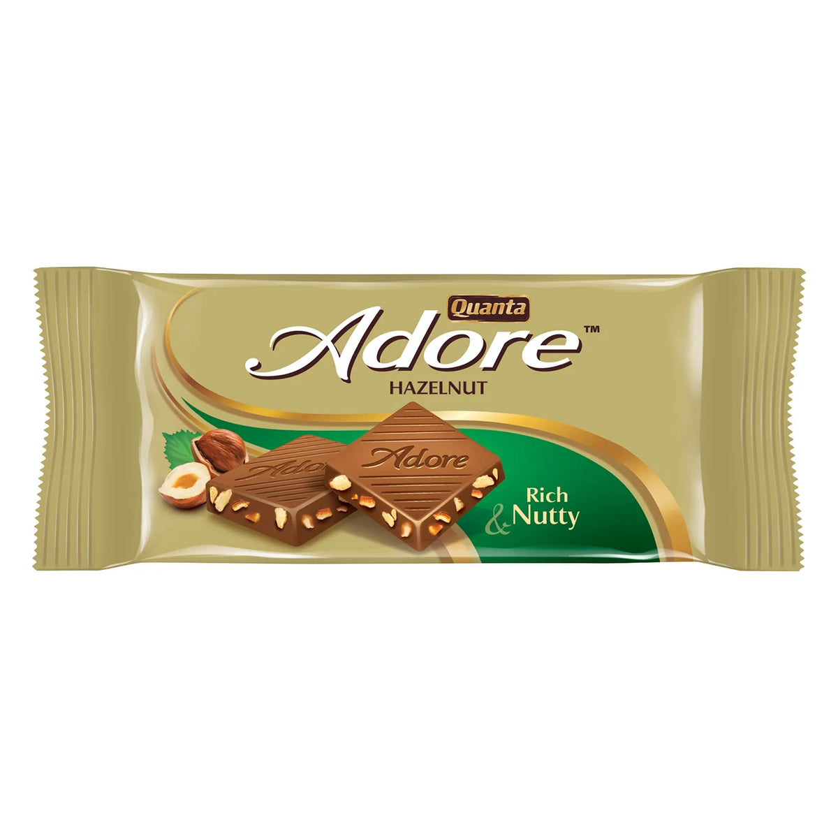 Quanta Adore Hazelnut Chocolate Rich Nuttey 25g