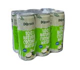 Dq Coco 100%Natural Coconut Water 6X330ml - 2kShopping