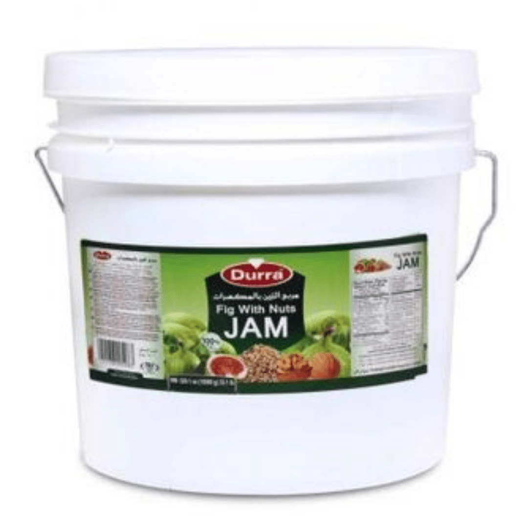 Durra Fig with Nuts Jam 15Kg | الدرة مربى التين بالمكسرات - 2kShopping
