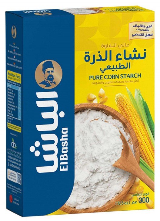 El - Basha Corn Starch 300g|الباشا نشاء الذرة الطبيعي - 2kShopping