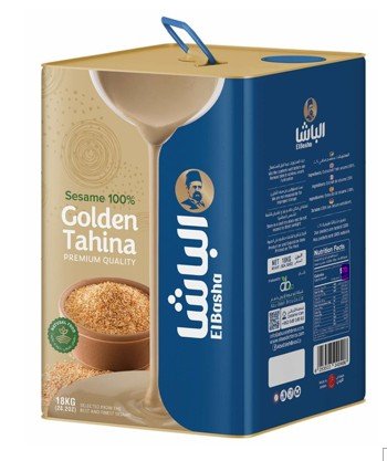 El - Basha Golden Tahina 18kg | الباشا طحينة ذهبية - 2kShopping