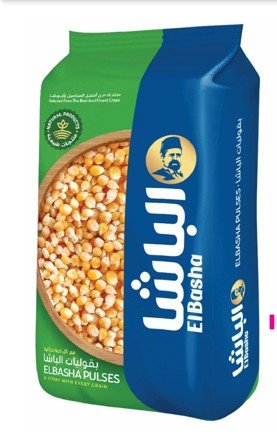 El - Basha Pop Corn Bag 800gm | الباشا فشار (ذرة فشار) - 2kShopping