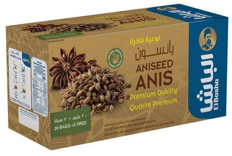 El - Basha Premium Anise Tea 25's|الباشا شاي يانسون - 2kShopping