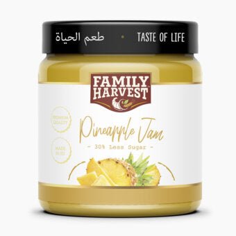 Family Harvest Jam Pineapple 210g | مربى الأناناس - 2kShopping