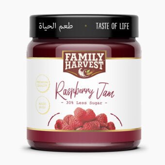 Family Harvest Jam Raspberry 210g | مربى توت العليق - 2kShopping
