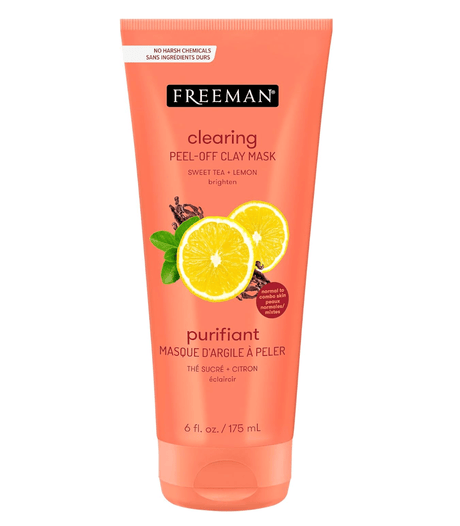 Freeman Sweet Tea & Lemon Facial Mask 175ml | فريمان ماسك الوجه بالشاي والليمون - 2kShopping