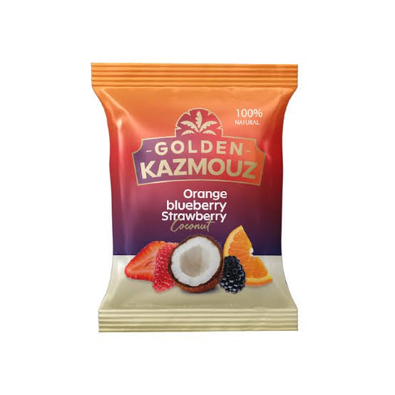 Golden Kazmouz 100% Natural Orange/Blueberry/Strawberry Coconut 225g - 2kShopping