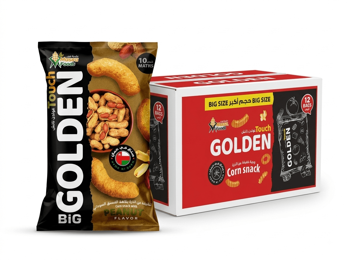 Golden Touch Corn Sticks Peanut Flavor 70g - 2kShopping