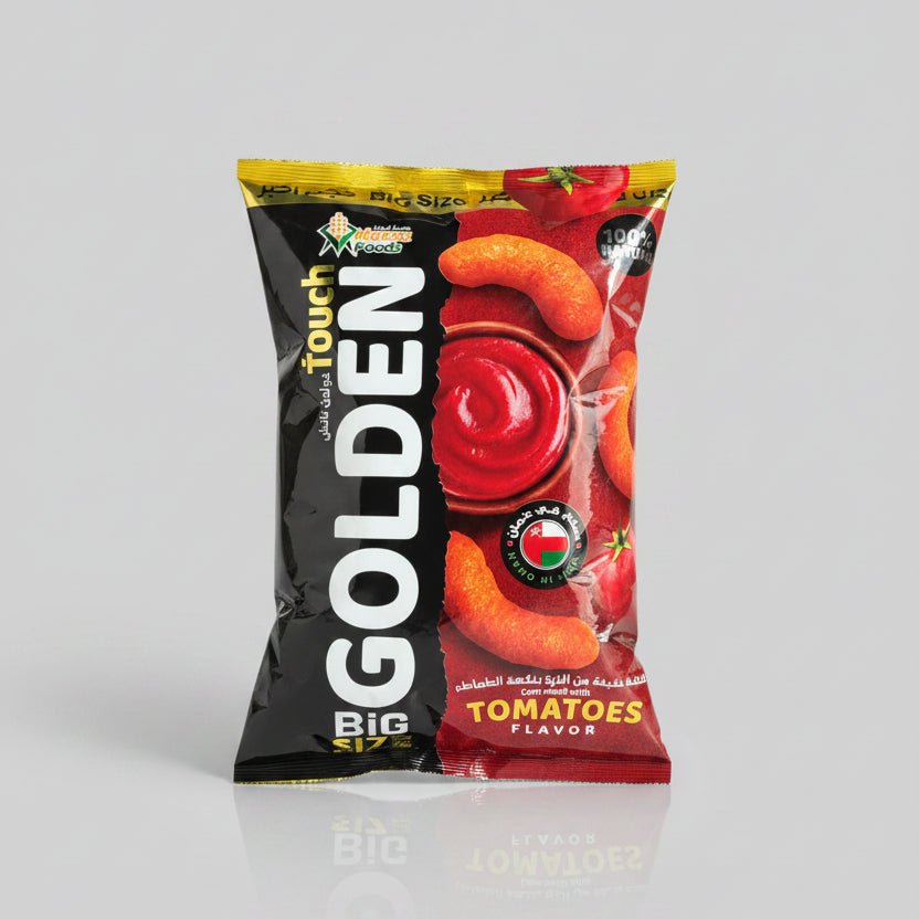 Golden Touch Corn Sticks Tomatoes Flavor 70g - 2kShopping