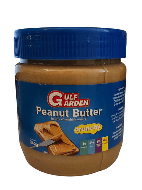 Gulf Garden Peanut Butter Chunky 340g|غولف غاردن زبدة فول سوداني مقرمشة - 2kShopping