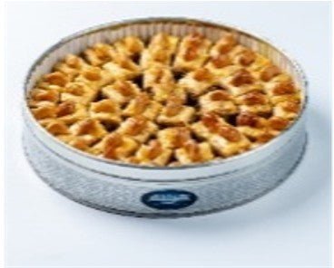 Habibah Baklava Diet Tin Circle 900g | بقلاوة أسييه معدن دائري - 2kShopping