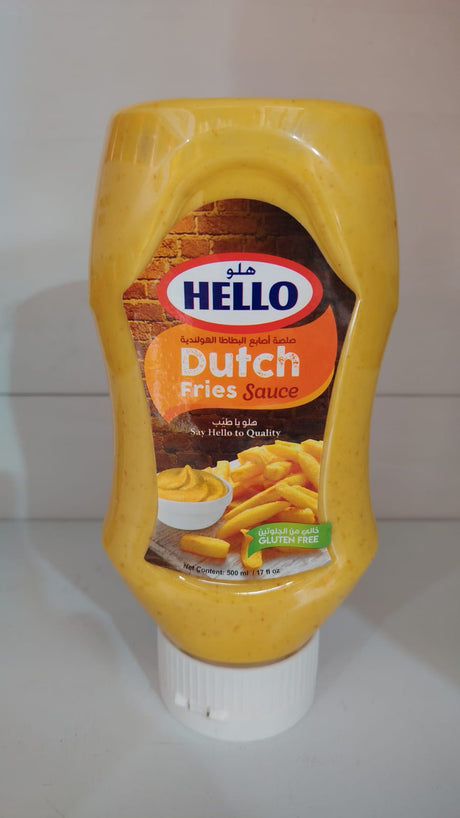 Hello Dutch Fries Sauce 500ml | هلو صلصة هولندية للبطاطا المقلية - 2kShopping