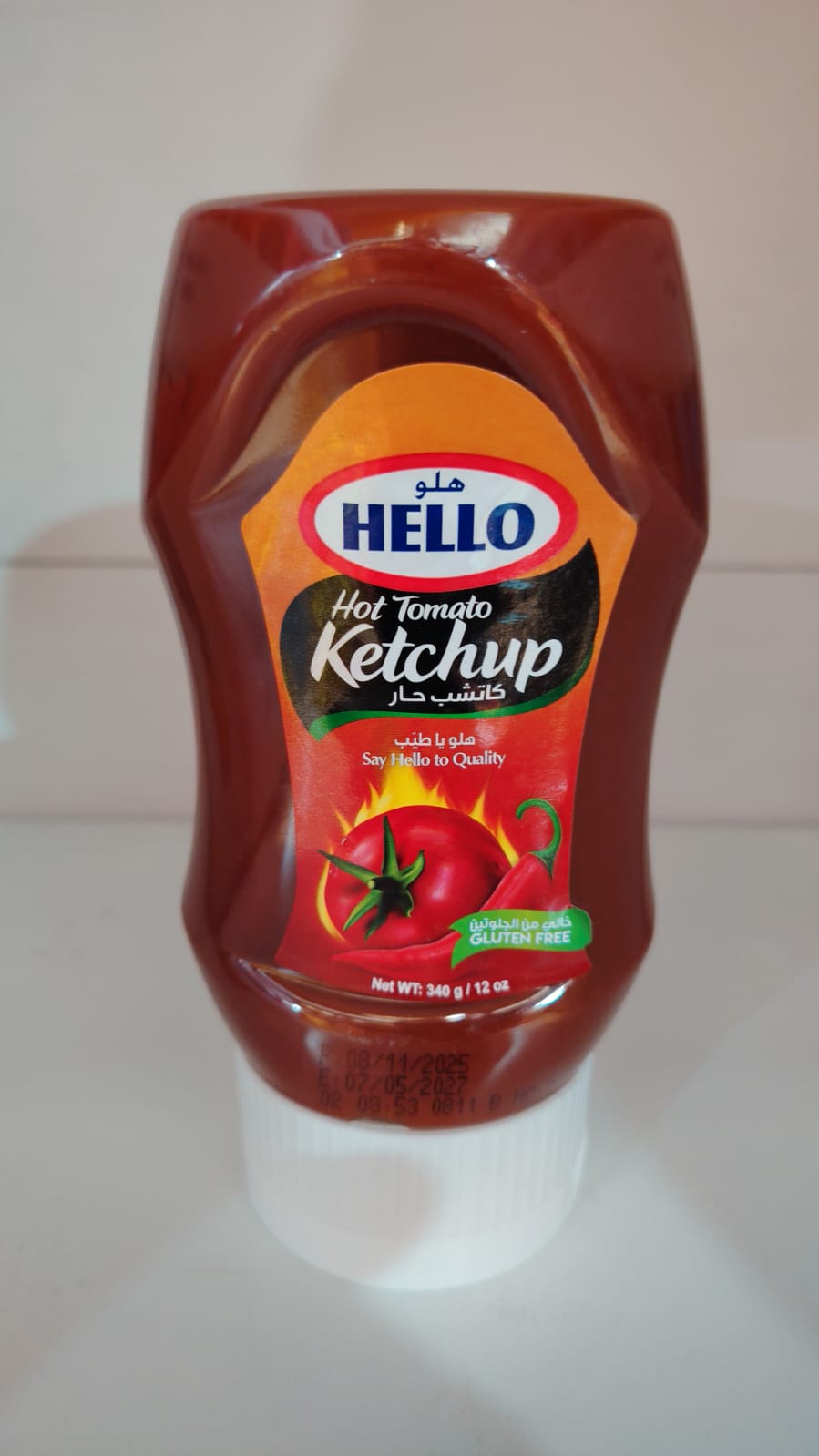 Hello Hot Ketchup 340g     - 2kShopping