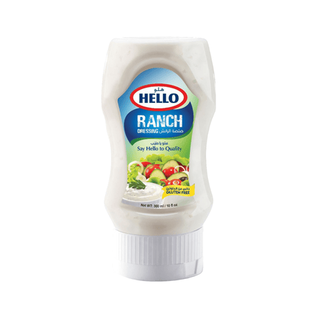 Hello Ranch Dressing 12X300 ml | هيلو صلصة رانش - 2kShopping