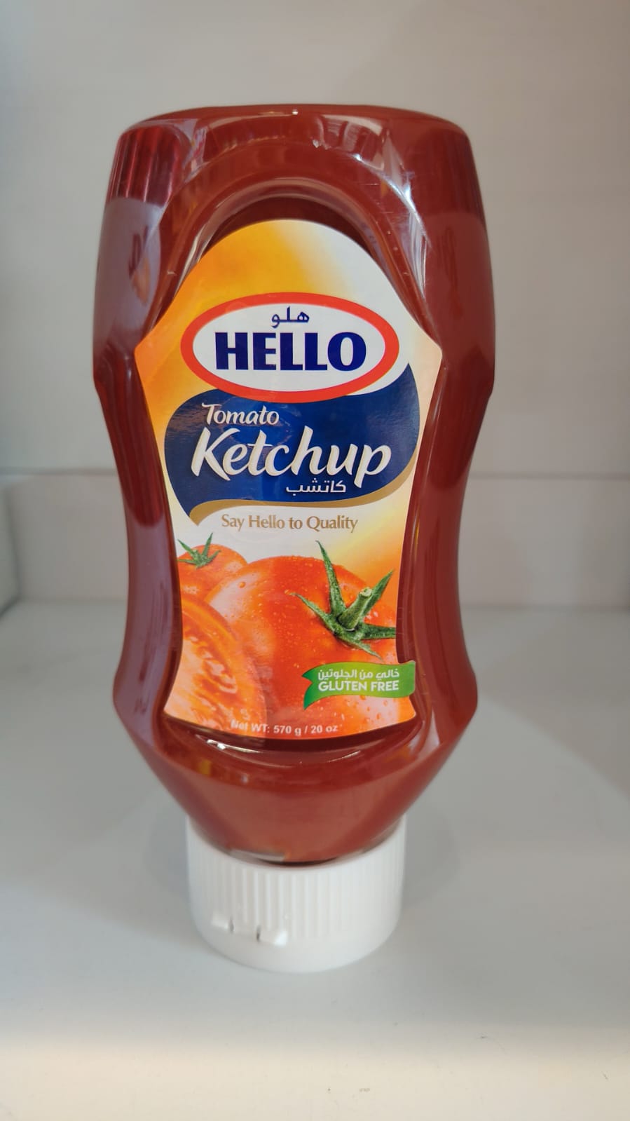 Hello Regular Ketchup 570g | هلو صلصة الكاتشبEXP:17/11/2026 - 2kShopping