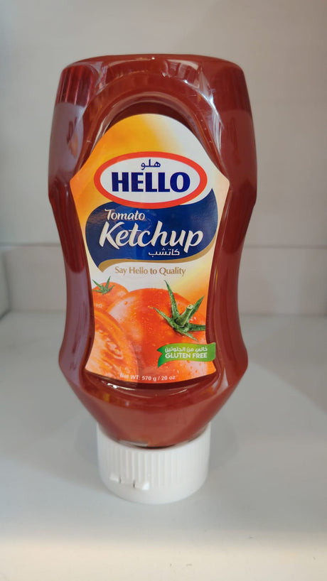 Hello Regular Ketchup 570g | هلو صلصة الكاتشبEXP:17/11/2026 - 2kShopping