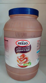 Hello Sweet Chili Sauce 3.78L EXP:10/11/2026|هيلو صوص حامص حلو - 2kShopping