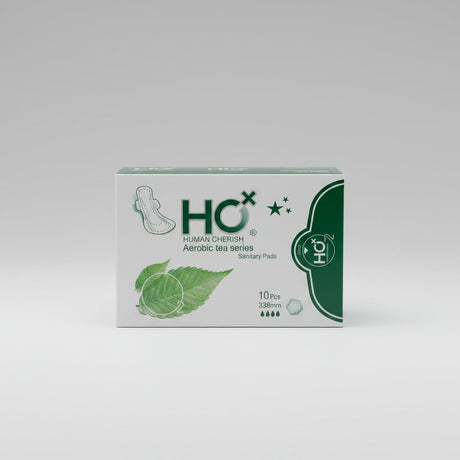 Human Cherish Pads Green 338mm x 10 Pads - 2kShopping