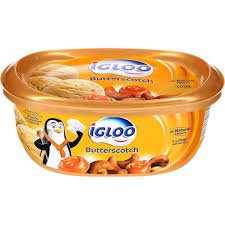 Igloo Tub Butterscotch Ice Cream 1L - 2kShopping