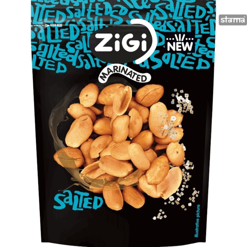 Zigi Peanuts Salted 70g | فول سوداني مملح - 2kShopping