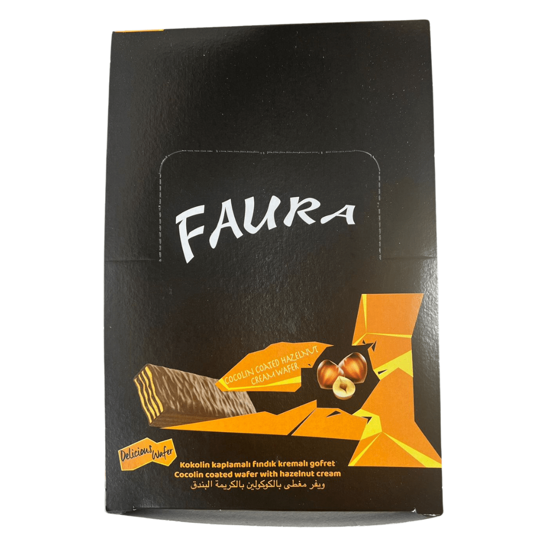 Faura Hazelnut Wafer 15g | فورا ويفر بكريمة البندق - 2kShopping