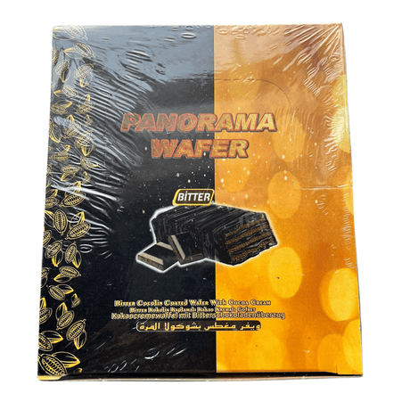 Panorama Bitter Chocolate Wafer 20g | بانوراما ويفر الشوكولاتة المرة - 2kShopping