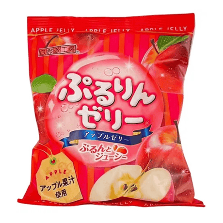 Japanese Pururin Jelly Apple 154g | جيلي بنكهة التفاح - 2kShopping