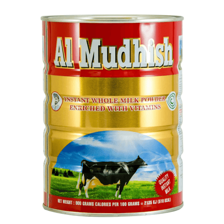 Al Mudhesh Full Cream Milk Powder 900g | حليب المدهش بودرة - 2kShopping