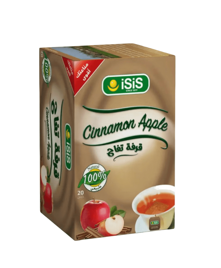 iSiS Cinnamon Apple 20 Bags | ايزيس قرفة تفاح - 2kShopping
