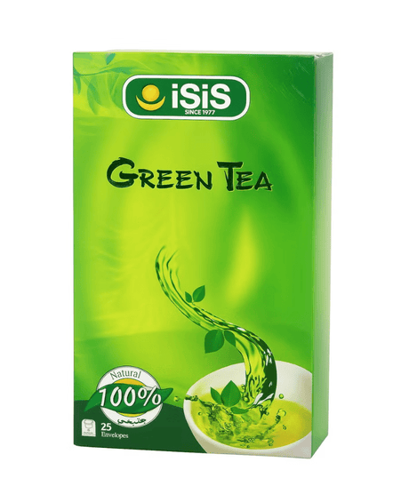 iSiS Green Tea with Mint 25 Bags | ايزيس شاي اخضر بالنعنع - 2kShopping