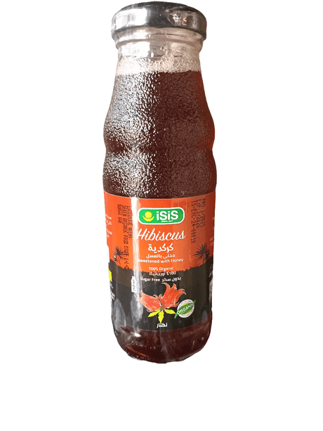 iSiS Hibiscus Sweetened with Honey 250ml | ايزيس نكتار كركديه محلى بالعسل - 2kShopping