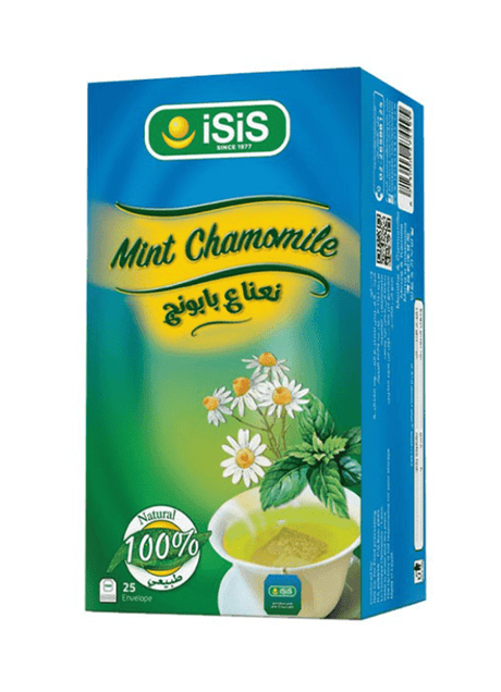 iSiS Mint and Chamomile Tea 25 Bags | ايزيس نعنع بالبابونج - 2kShopping