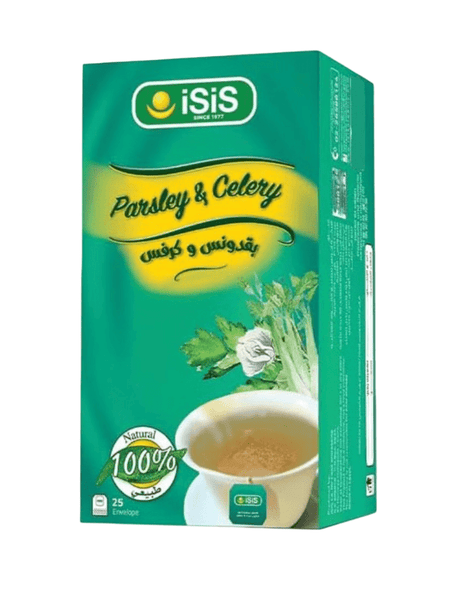 iSiS Parsley & Celery 25 Bags | إيزيس البقدونس والكرفس - 2kShopping