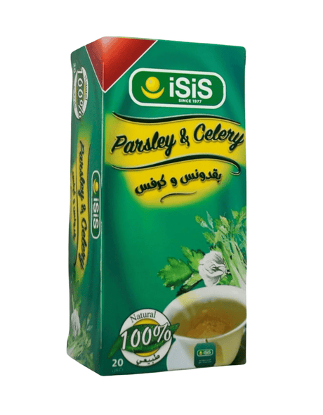 iSiS Parsley & Celery 25 Bags | إيزيس البقدونس والكرفس - 2kShopping