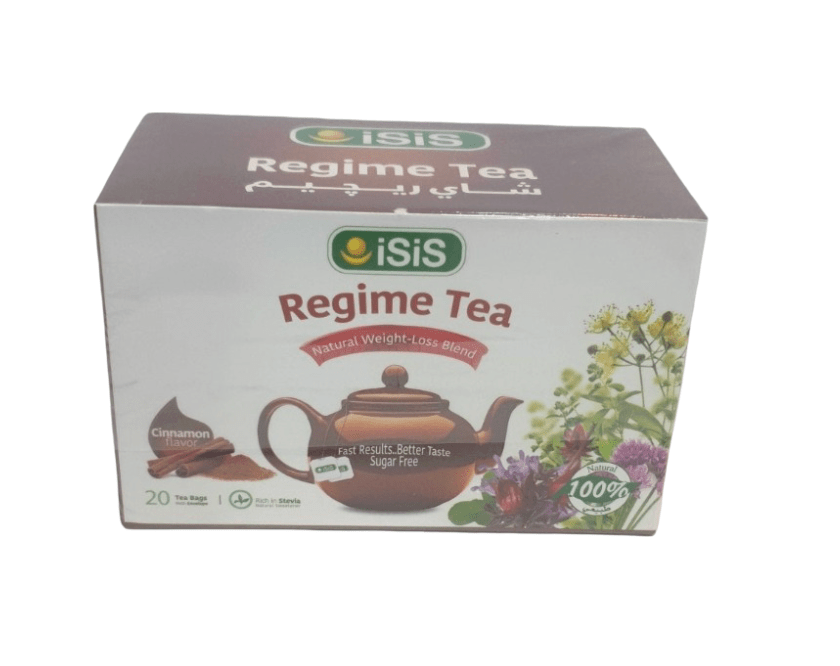 iSiS Regime Tea with Cinnamon 20 Bags | ايزيس شاي الريجيم بالقرفة - 2kShopping