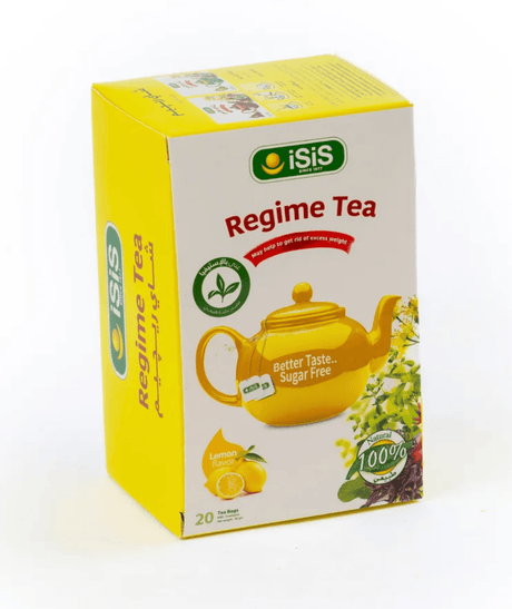 iSiS Regime Tea with Lemon 20 Bags | ايزيس شاي ريجيم بالليمون - 2kShopping