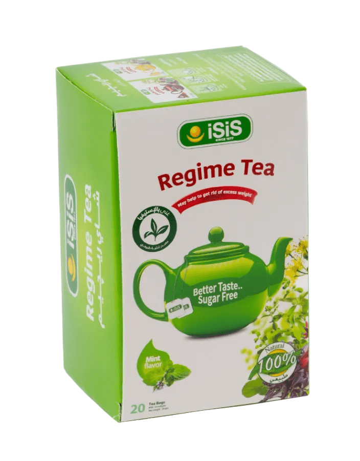 iSiS Regime Tea with Mint 20 Bags | ايزيس شاي الريجيم بالنعنع - 2kShopping
