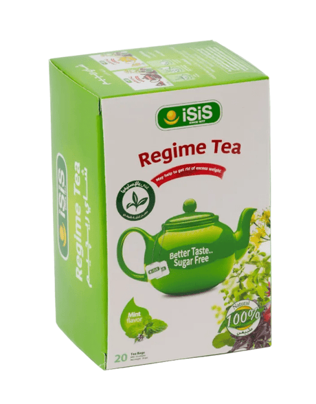 iSiS Regime Tea with Mint 20 Bags | ايزيس شاي الريجيم بالنعنع - 2kShopping