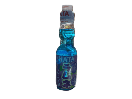 Japanese Hatakosen Ramune Soda Blueberry Flavour 200ml - 2kShopping