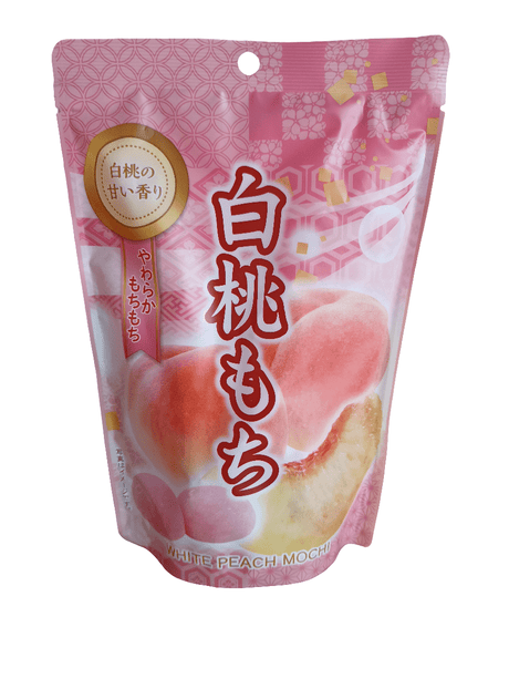 Japanese White Peach Mochi 130g | حلوى الارز بالخوخ الابيض - 2kShopping