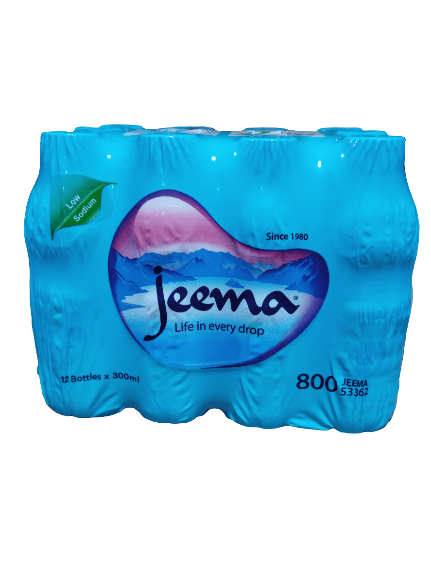 Jeema Mineral Water Bottles 12 x 300ml | مياه معدنية جيما - 2kShopping