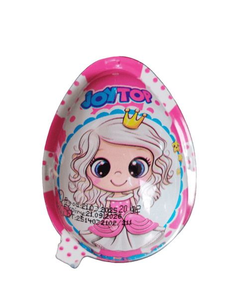 Joytop Egg Mini Doll Chocolate Cream with Surprise Toy 20g | جوي توب بيضة صغيرة بكريمة الشوكولاتة مع لعبة - 2kShopping