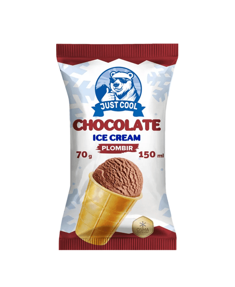 Just Cool Chocolate Cup Ice Cream 70g | جست كول ايسكريم الشوكولاتة كوب - 2kShopping