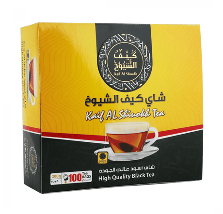Kaif Al Shioukh Tea Bags 100 | كيف الشيوخ اكياس الشاي - 2kShopping